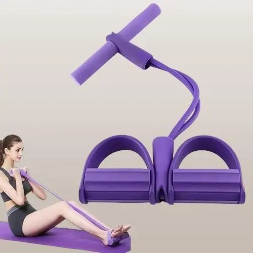 Yoga Pedal Puller Resistance Band — Stretch, Strengthen & Sculpt at Home 🔥