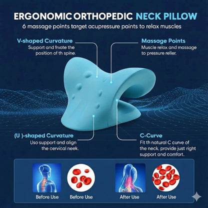 Cervical™ Neck Therapy Support Pillow